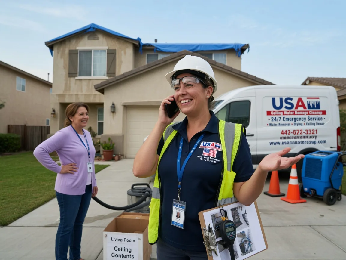 Ceiling Water Damage Restoration Halliday, ND FAQs